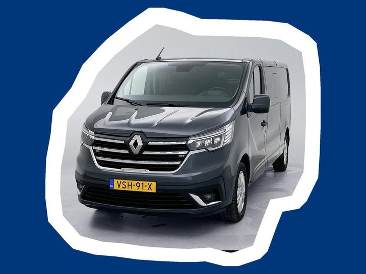 Renault Trafic 2.0 dCi 170 T27 DC L2H1 Luxe Dubbele cabine L, Auto's, Bestelauto's, Bedrijf, Te koop, ABS, Airconditioning, Alarm