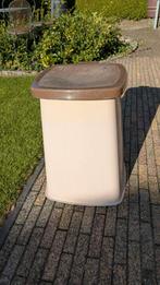 Gratis vintage kunststof afvalbak Curver, Huis en Inrichting, Woonaccessoires | Prullenbakken, Ophalen, Kunststof, Gebruikt, 50 tot 75 cm