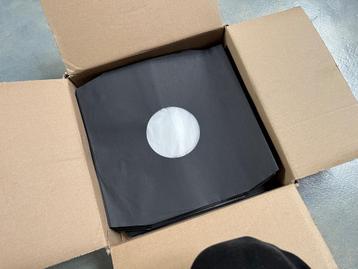 225 zwarte binnenhoezen voor LP’s beschikbaar voor biedingen