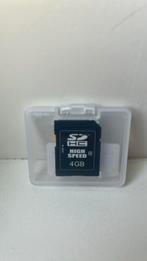 SDHC High Speed 4GB, Audio, Tv en Foto, Fotografie | Geheugenkaarten, Nieuw, 4 GB, Fotocamera, SDHC