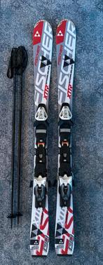 Fischer kinderski 130 cm inclusief skistokken, Ophalen, 100 tot 140 cm, Ski's, Fischer