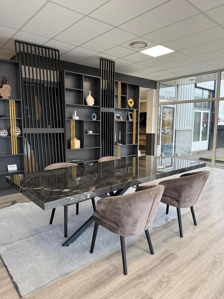 Keramische Eettafel - Stijlvol & Duurzaam, Huis en Inrichting, Tafels | Eettafels, Zo goed als nieuw, 100 tot 150 cm, 200 cm of meer