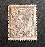 Nederland 1872 nvph nr 26 Koning Willem III, Postzegels en Munten, Postzegels | Nederland, Ophalen of Verzenden