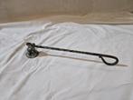 Kaarsendover metaal 36cm, Gebruikt, 25 tot 50 cm, Ophalen of Verzenden, Metaal