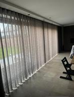 Aanbieding inbetween gordijnen, wave, dubbele, enkele plooi, Huis en Inrichting, Ophalen, Nieuw, Grijs, 200 cm of meer