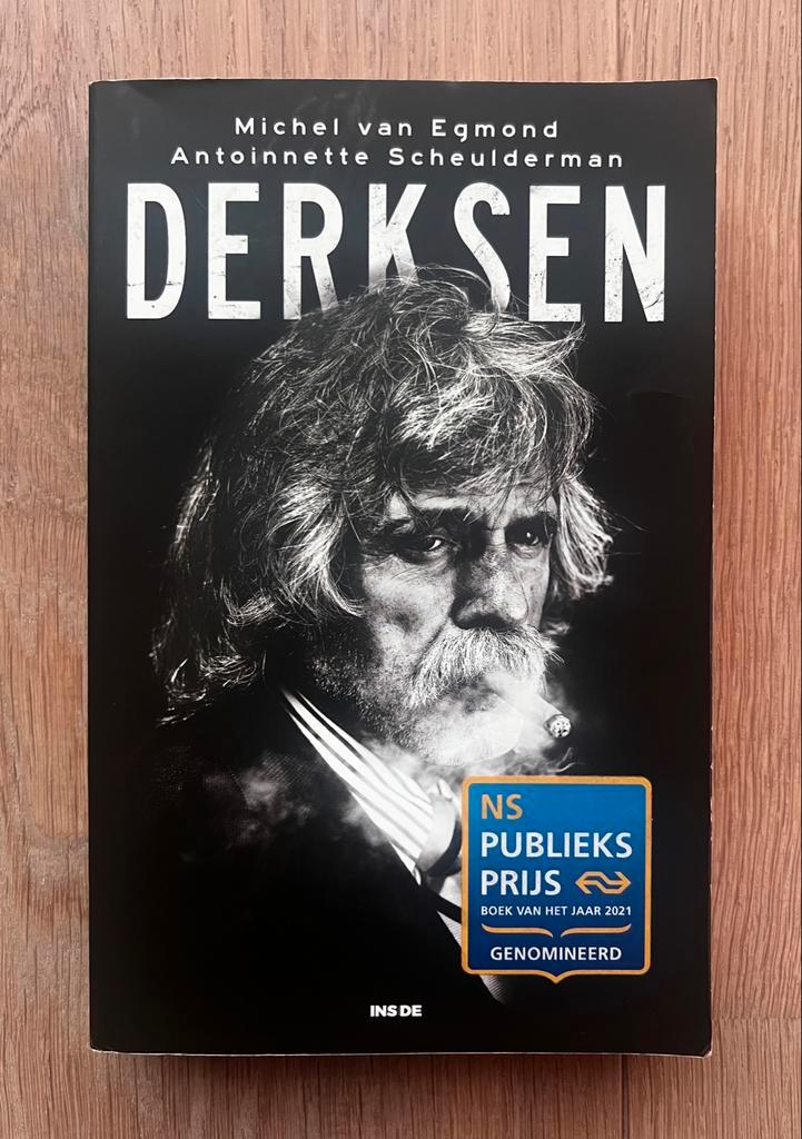 Derksen - Michel van Egmond - Prima Staat, Boeken, Biografieën, Zo goed als nieuw, Film, Tv en Media, Ophalen of Verzenden