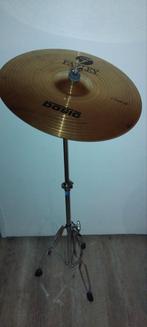 Fazley Basic Crash 18" Bekken met standaard, Ophalen of Verzenden, Gebruikt, Overige merken