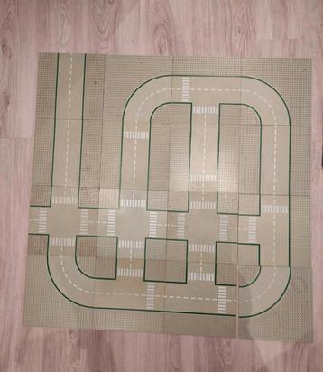 16 Lego City wegenplaten wegplaten grijs vintage  beschikbaar voor biedingen
