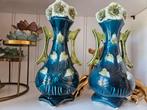 Mooie oude majolica vazen duits, Ophalen of Verzenden