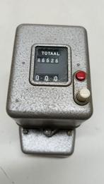 Vintage PTT tikkenteller 1973 – Sodeco Genève, Ophalen of Verzenden, Gebruikt