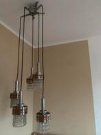 Jaren 70 Cascade Lamp - Spectaculair Licht!, Ophalen, Gebruikt, Glas, 75 cm of meer