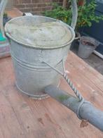 Oude mooie zinken tuin gieter, Tuin en Terras, Gieters, Ophalen, Gebruikt