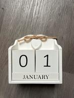 Houten Kalender Blok - Decoratief, Ophalen, Nieuw, Analoog, Overige typen