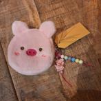 Schattig varkens portemonneetje met hanger, Ophalen of Verzenden, Nieuw, Roze, Overige typen