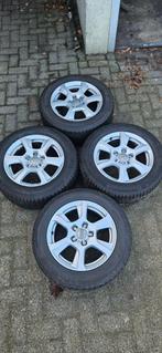 Audi A5 Velgen met Winterbanden 16 inch 7,5J ET45 5x112, Ophalen of Verzenden, Gebruikt