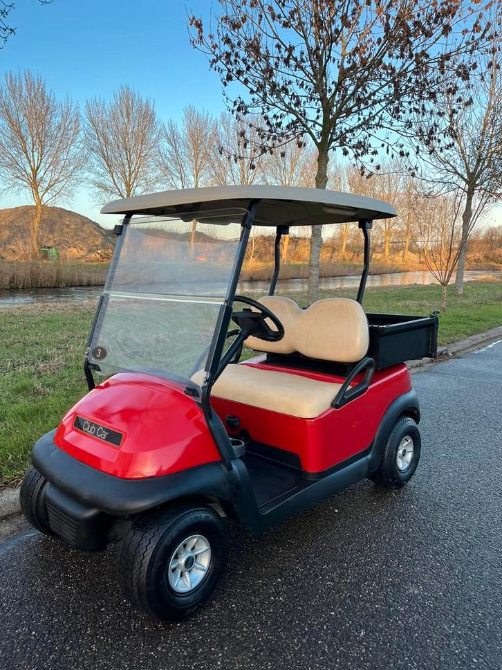 Electrische golfkar bakje achterop , rijdt heerlijk, Sport en Fitness, Golf, Zo goed als nieuw, Golfkar, Ophalen of Verzenden