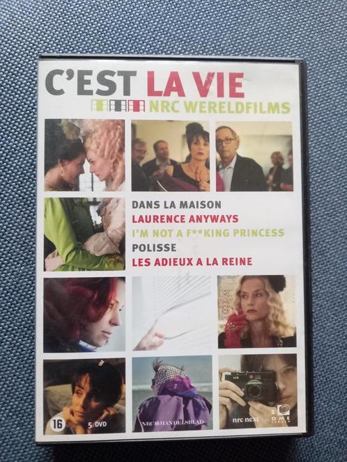 C'est la vie - 5 Franse films NRC wereldfilms box, Cd's en Dvd's, Dvd's | Filmhuis, Frankrijk, Boxset, Vanaf 16 jaar, Ophalen of Verzenden