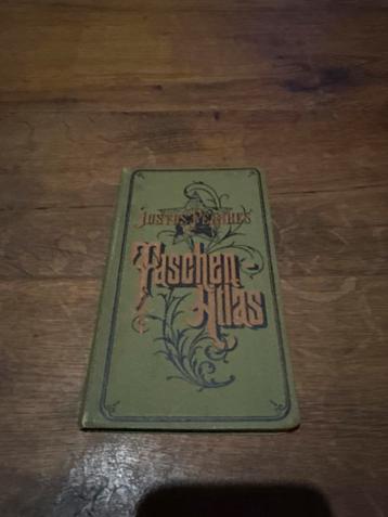 Justus Perthes Taschen-Atlas 1897 beschikbaar voor biedingen