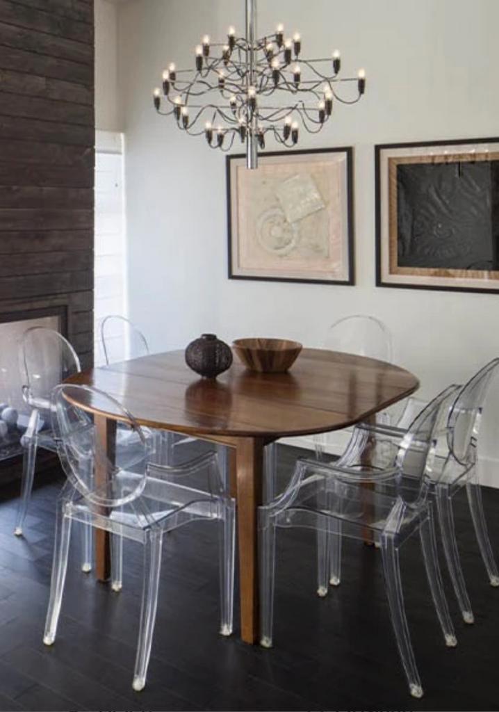 Kartell Louis Ghost chair Philippe Starck kristal, Huis en Inrichting, Stoelen, Zo goed als nieuw, Vijf, Zes of meer stoelen, Ophalen