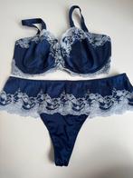Wacoal Lingerieset 80G/XL, Kleding | Dames, Ondergoed en Lingerie, Wacoal, Ophalen of Verzenden, Blauw, Setje