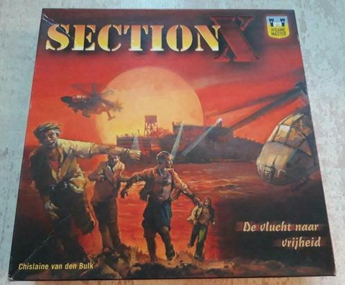 Section X , en vele andere spellen , nieuwstaat, Hobby en Vrije tijd, Gezelschapsspellen | Bordspellen, Zo goed als nieuw, Ophalen of Verzenden