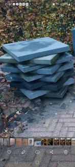 Antraciet tuintegel 60×60, Ophalen, Zo goed als nieuw, Beton, Terrastegels