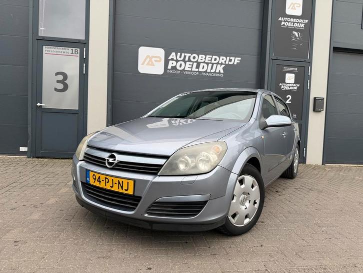Opel Astra 1.6 16V 5D 77KW 2004 Grijs Airco Cruise Nap, Auto's, Opel, Bedrijf, Astra, ABS, Airbags, Airconditioning, Centrale vergrendeling
