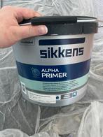 Sikkens alpha primer ral 9016, verkeerswit 10L, 5 tot 10 liter, Wit, Nieuw, Ophalen of Verzenden