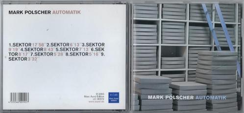 Mark Polscher ‎– Automatik , in zeer mooie staat, Cd's en Dvd's, Cd's | Overige Cd's, Ophalen of Verzenden