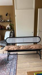 Rotan (eetkamer)bankje, Huis en Inrichting, Ophalen, Gebruikt, 150 tot 200 cm, Driepersoons