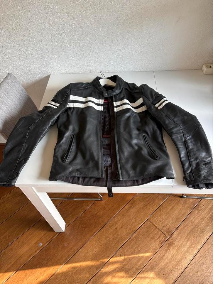 Leren motorjas Evolution maat 54, Motoren, Kleding | Motorkleding, Jas | leer, Dames, Heren, Tweedehands, Ophalen