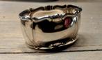 Verzilverde servet ring, Ophalen of Verzenden, Gebruikt, Zilver