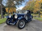 Alvis Firefly Cabriolet Unieke Oldtimer 1932 Leer Cabrio, Auto's, Overige Auto's, Gebruikt, Zwart, 4 cilinders, Cabriolet