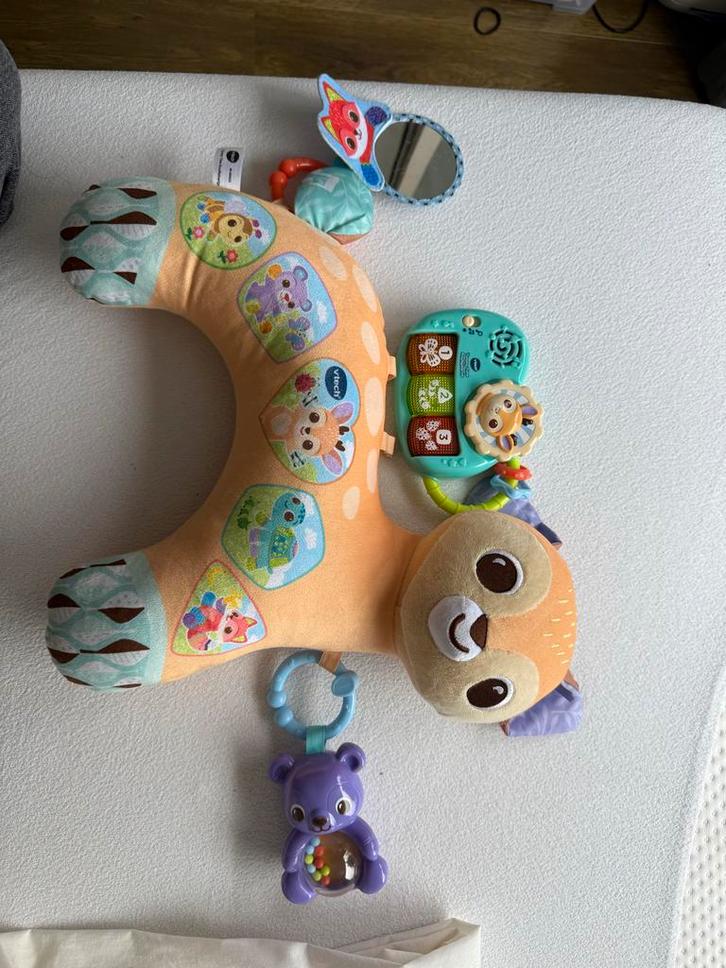 Vtech Tummytime Hert Babygym, Kinderen en Baby's, Speelgoed | Babyspeelgoed, Zo goed als nieuw, Babygym, Met geluid, Ophalen of Verzenden