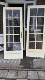 Glas in lood stompe deur, Doe-het-zelf en Verbouw, Kozijnen en Schuifpuien, Deurkozijn, Zo goed als nieuw, Hout, Ophalen
