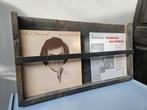 Landelijk sober wandrek of tijdschriften/platen houder, Huis en Inrichting, Ophalen of Verzenden, Zo goed als nieuw