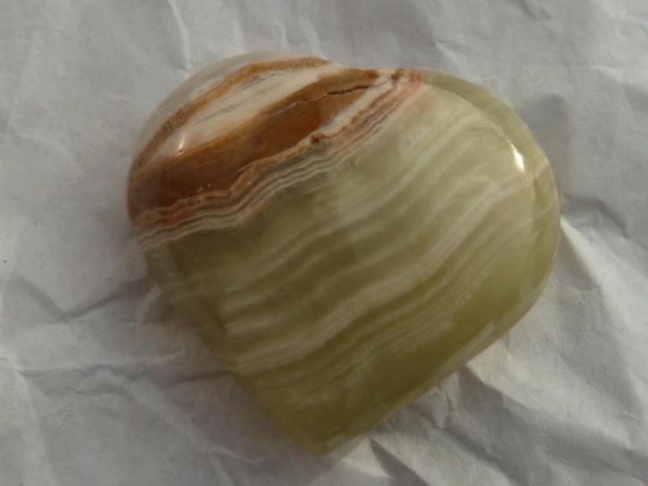 Hart van Aragoniet, Sieraden, Tassen en Uiterlijk, Edelstenen, Nieuw, Ophalen of Verzenden