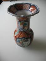 Antieke porseleinen Petrus Regout Maastricht Imari vaas 1890, Ophalen of Verzenden