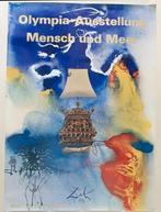Salvador Dali - Olympia Ausstellung Mensch und Meer Poster, Ophalen of Verzenden