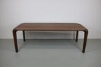 Artisan Flow tafel, Europees walnoot, 220/100/76 cm, 200 cm of meer, 50 tot 100 cm, Nieuw, Rechthoekig