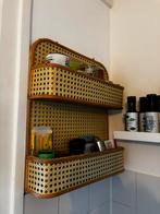 Vintage Rotan Kruidenrekje - Warme Uitstraling, Huis en Inrichting, Ophalen of Verzenden, Zo goed als nieuw