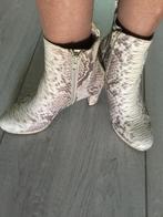 Slangenprint enkel laarsjes, Beige, Lage of Enkellaarzen, Ophalen of Verzenden, Zo goed als nieuw