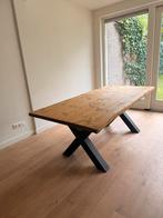 Grote Houten Eetkamertafel - 200x100 cm, Huis en Inrichting, Ophalen, Gebruikt, 100 tot 150 cm, 150 tot 200 cm