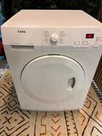 AEG Condensdroger 8kg, Ophalen, Gebruikt, Anti-kreukfase, 8 tot 10 kg