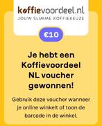 Kortingscode koffievoordeel, Eén persoon, Kortingsbon