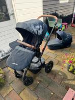 Harvey² Premium Sapphire Blue met accessoires, Kinderen en Baby's, Kinderwagens en Combinaties, Verstelbare duwstang, Zo goed als nieuw