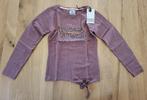 Nieuw! Koko Noko shirt, longsleeve, donker taupe, maat 128, Kinderen en Baby's, Kinderkleding | Maat 128, Meisje, Nieuw, Ophalen of Verzenden