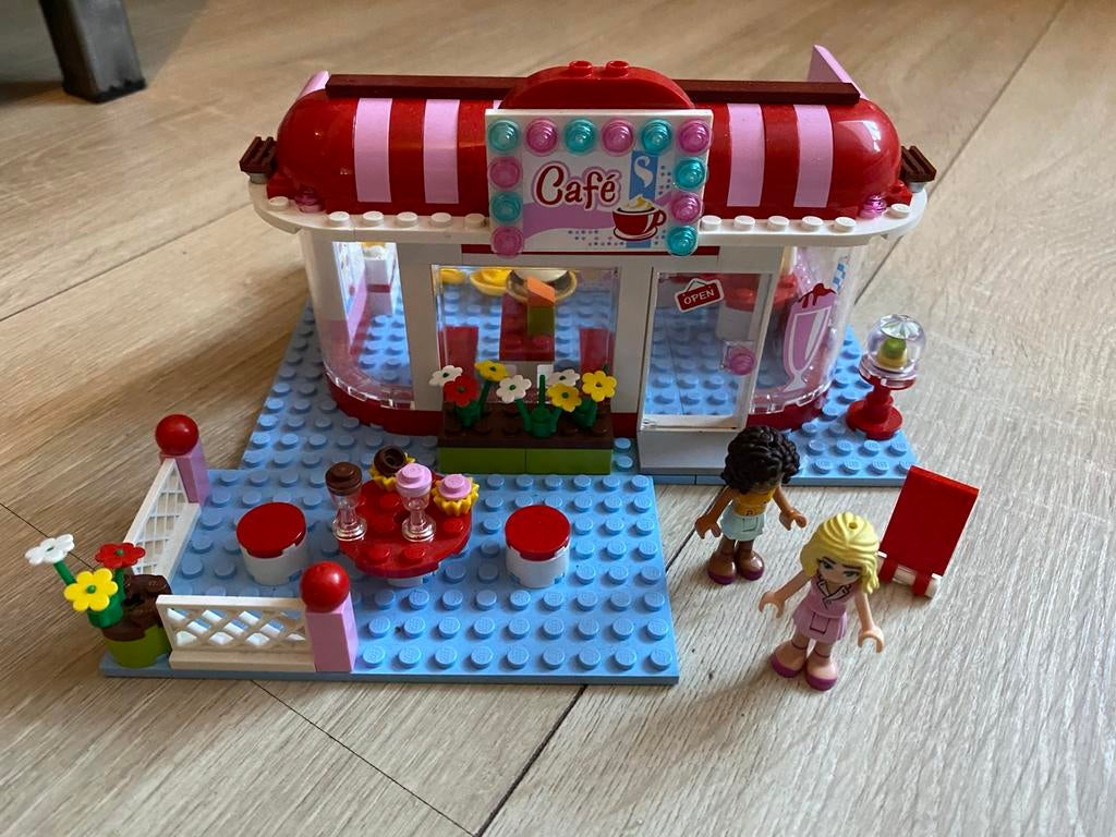 Lego Friends 3061 City Park Café - Gebruikt, Ophalen of Verzenden, Gebruikt, Complete set