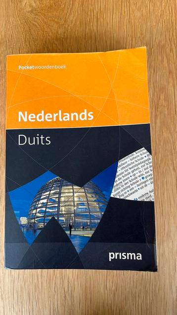 Prisma pocketwoordenboek Nederlands-Duits beschikbaar voor biedingen