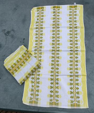 Vintage NIEUWE badstof katoen bad handdoek 82 x 45 cm (TT14) beschikbaar voor biedingen